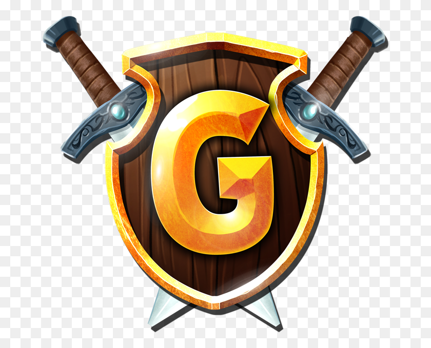 676x619 Gommehd Net Server Logo Minecraft Gomme, Sword, Blade, Weapon HD PNG Download