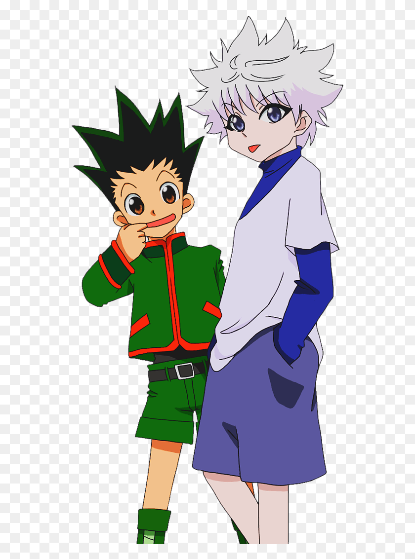 553x1073 Gon Gon And Killua Transparent, Clothing, Apparel, Person HD PNG Download