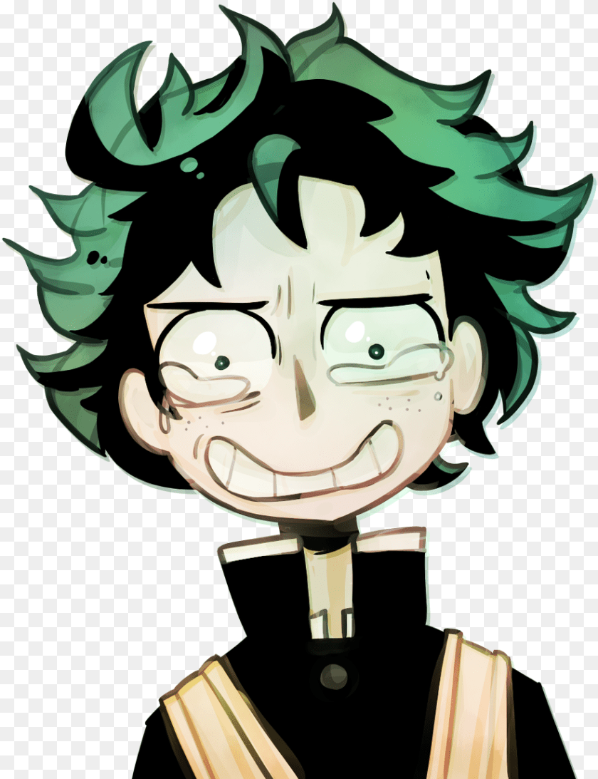 Gone To Huitreshuitres Crying Deku No Background, Anime, Publication, Book, Comics PNG