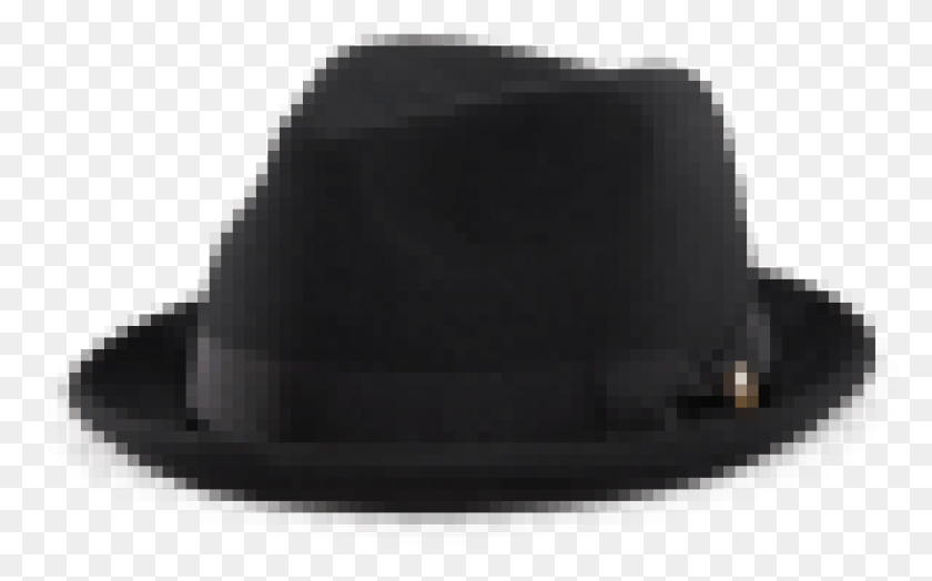 1037x617 Good Boy Black Felt Stingy Brim Fedora Hat Left Side Ibis, Clothing, Apparel, Sun Hat HD PNG Download