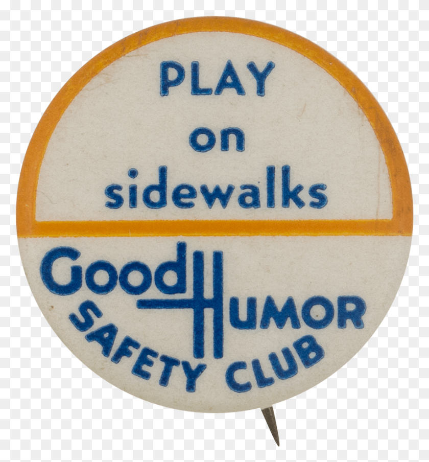 853x924 Good Humor Safety Club Sidewalks Circle, Logo, Symbol, Trademark HD PNG Download