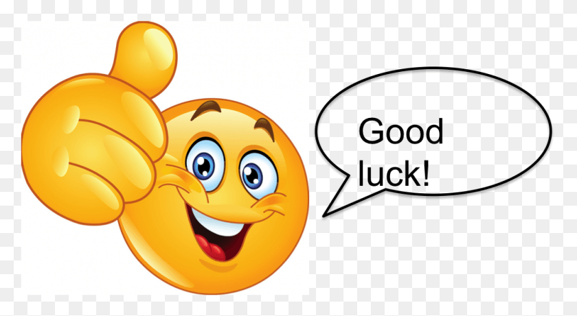 999x514 Good Luck Transparent Images All You Can Do It Smiley, Food, Animal, Toy HD PNG Download