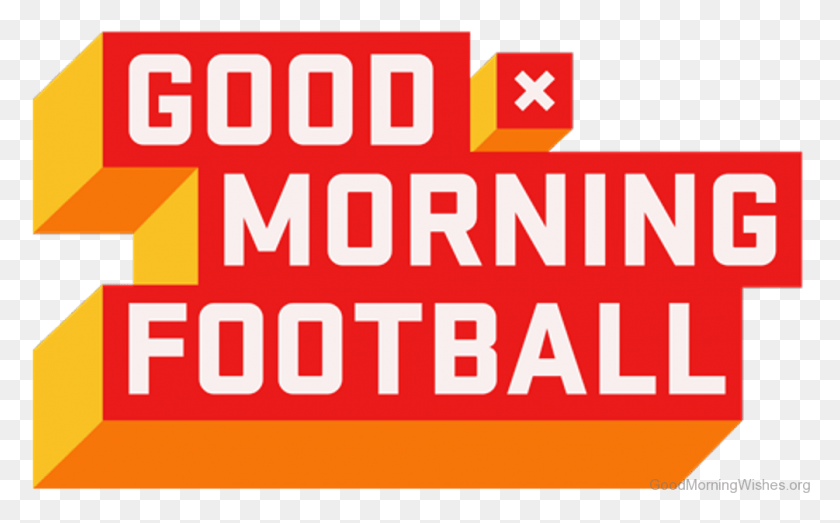 1005x597 Good Morning Football Logo Pic Good Morning Football Logo, Text, Word, Alphabet HD PNG Download