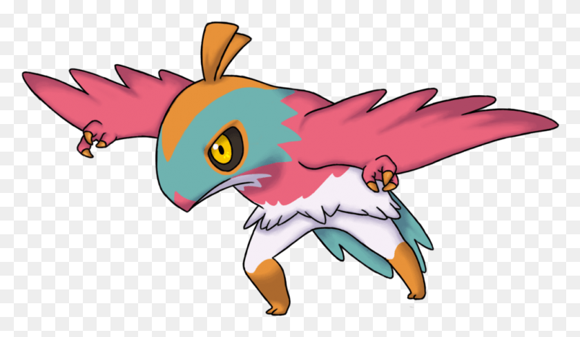 989x544 Good Moveset For Hawlucha Also Anyone Have A Well Iv39d Cartoon, Animal, Dragon, Bird HD PNG Download