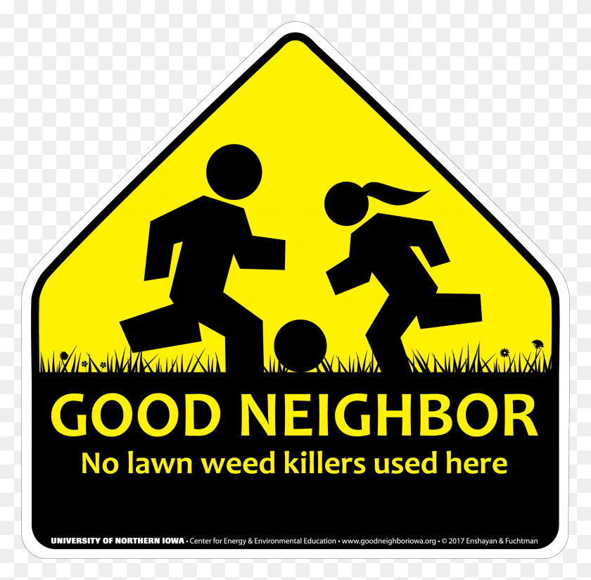 2478x2430 Good Neighbor Iowa, Symbol, Road Sign, Sign HD PNG Download