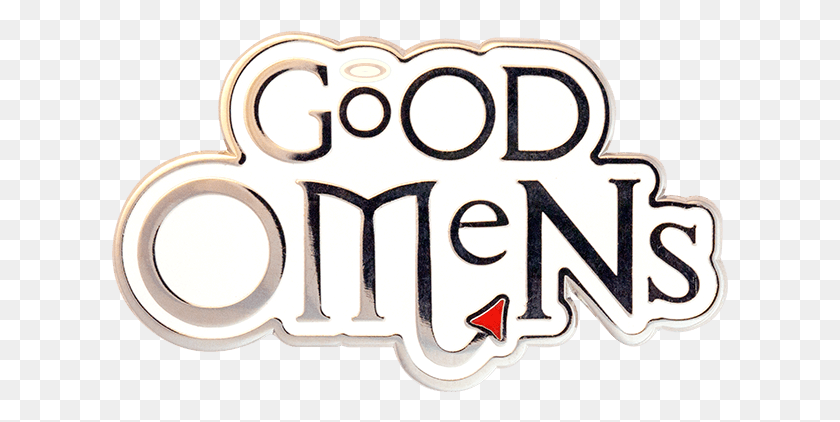 617x362 Descargar Png / Logotipo De Good Omens, Etiqueta, Texto, Etiqueta Hd Png