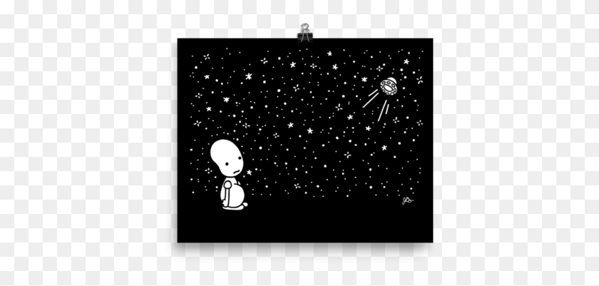 386x341 Goodbye Print Cartoon, Outdoors, Outer Space, Astronomy HD PNG Download