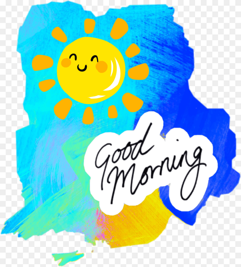 1218x1348 Goodmorning Sunshine, Art, Text, Outdoors, Person Sticker PNG