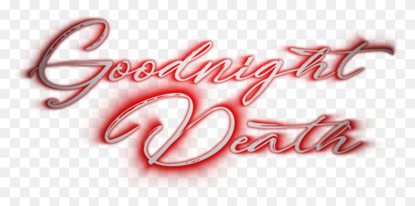1181x543 Goodnight Death Calligraphy, Text, Coke, Beverage HD PNG Download