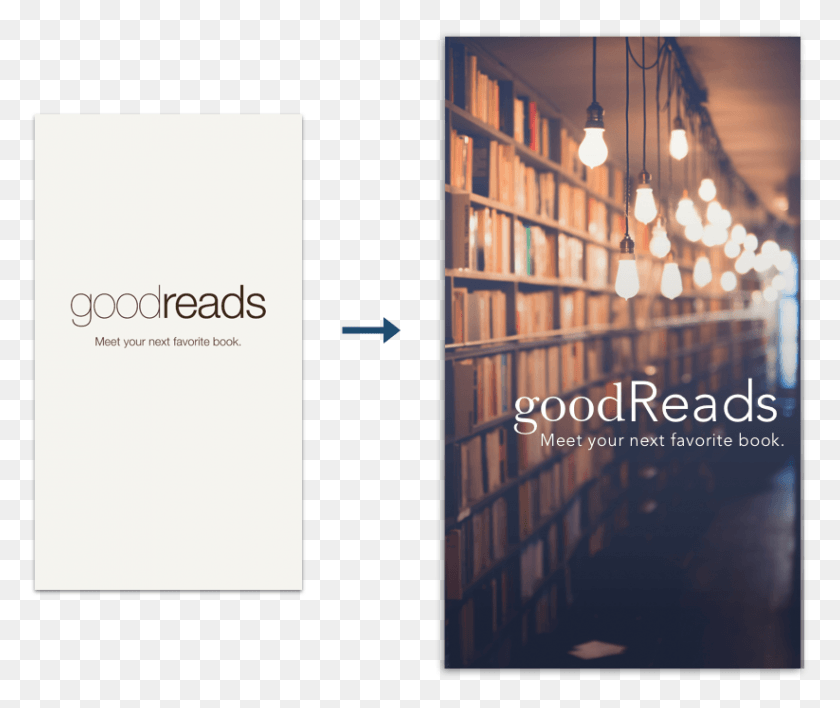 823x684 Goodreads Redesign Concept, Light Fixture, Lighting, Lamp HD PNG Download