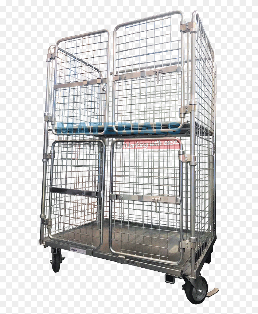 591x963 Goods Trolley Cage Cage, Metropolis, City, Urban Descargar Hd Png