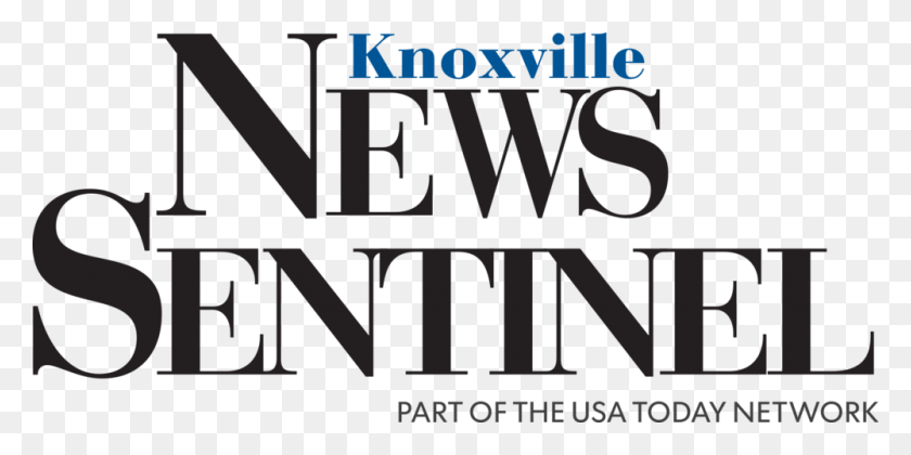 1000x462 Descargar Png Logotipo De Buena Voluntad Knoxville News Sentinel, Texto, Alfabeto, Word Hd Png