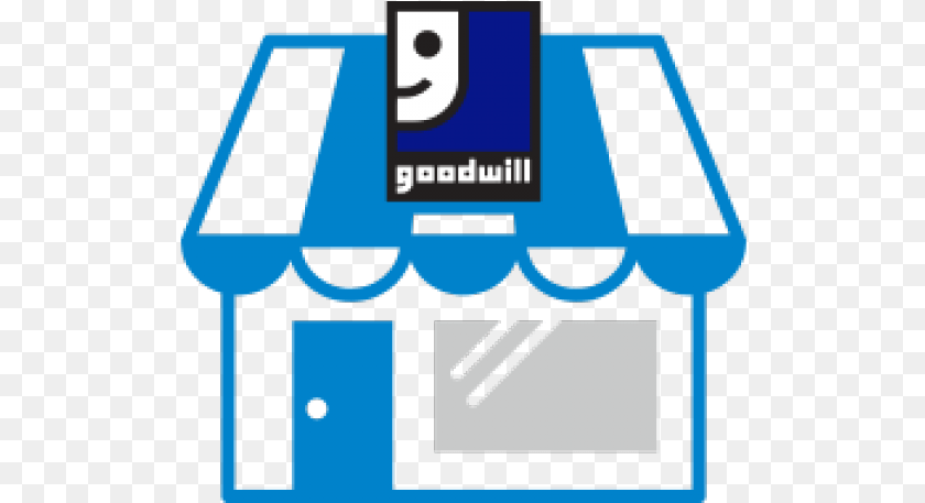 Goodwill Store Clip Art, Bus Stop, Outdoors, Architecture, Building Sticker PNG