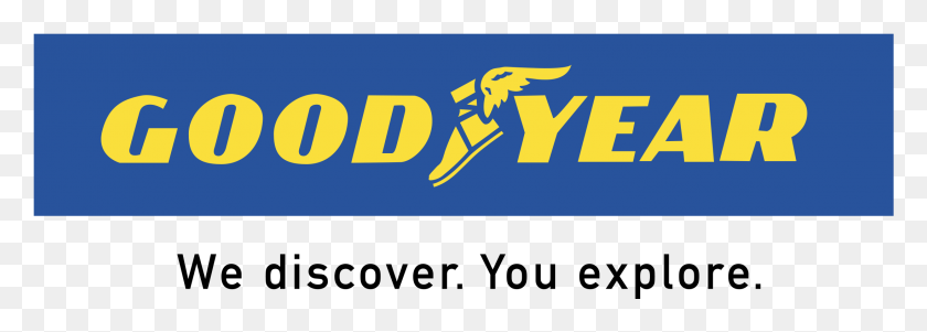 2191x679 Goodyear Logo Transparent Goodyear Tire And Rubber Company, Text, Logo, Symbol HD PNG Download