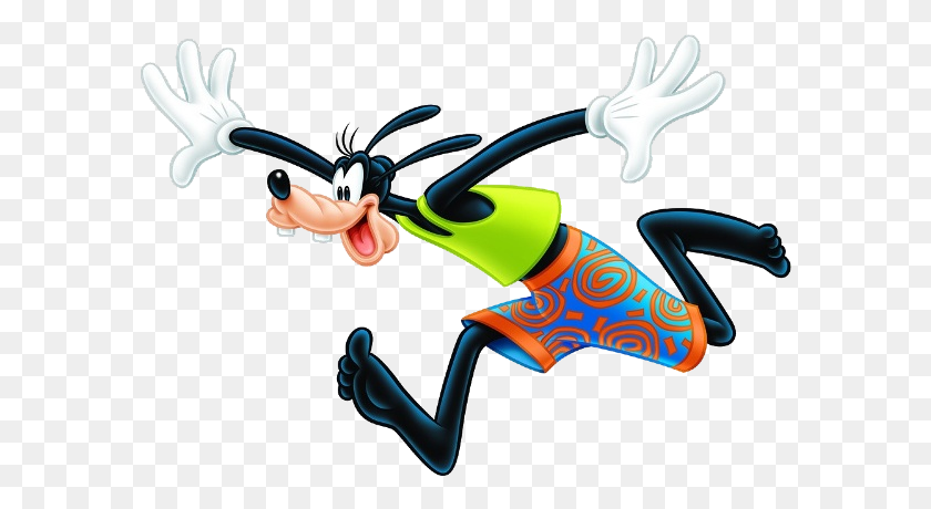 588x400 Goofy Disney Cartoon Clipart Disney Goofy Camera Goofy On The Beach, Hammer, Tool, Animal HD PNG Download