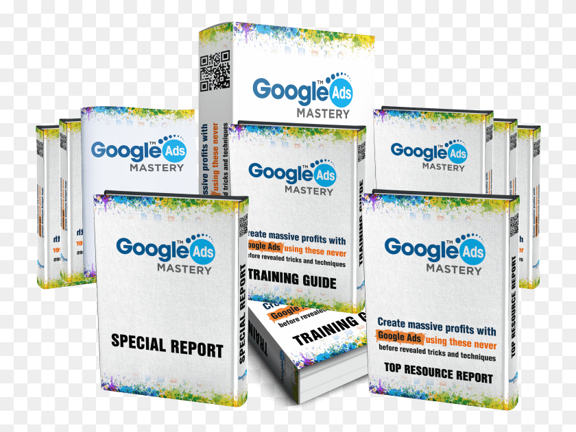 738x571 Google Ads Mastery Training Guide Video Upgrade Package Paper, Text, Box, Carton Descargar Hd Png