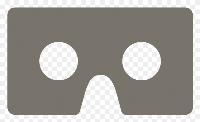 789x459 Логотип Google Cardboard Значок Google Cardboard Белый, Исполнитель, Трафарет, Маска Hd Png Скачать