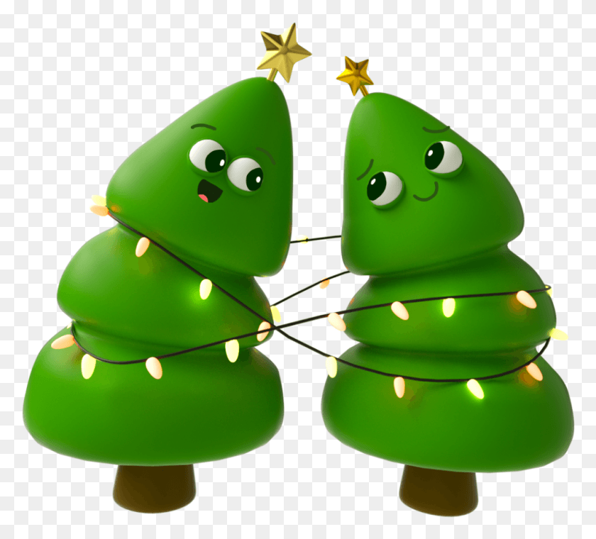 986x886 Google Christmas Stickers Figurinha De Feliz Natal, Plant, Tree, Snowman HD PNG Download