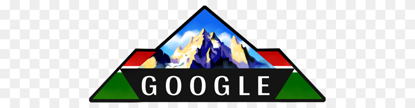 500x220 Google Doodles, Scoreboard, Logo, Triangle Transparent PNG