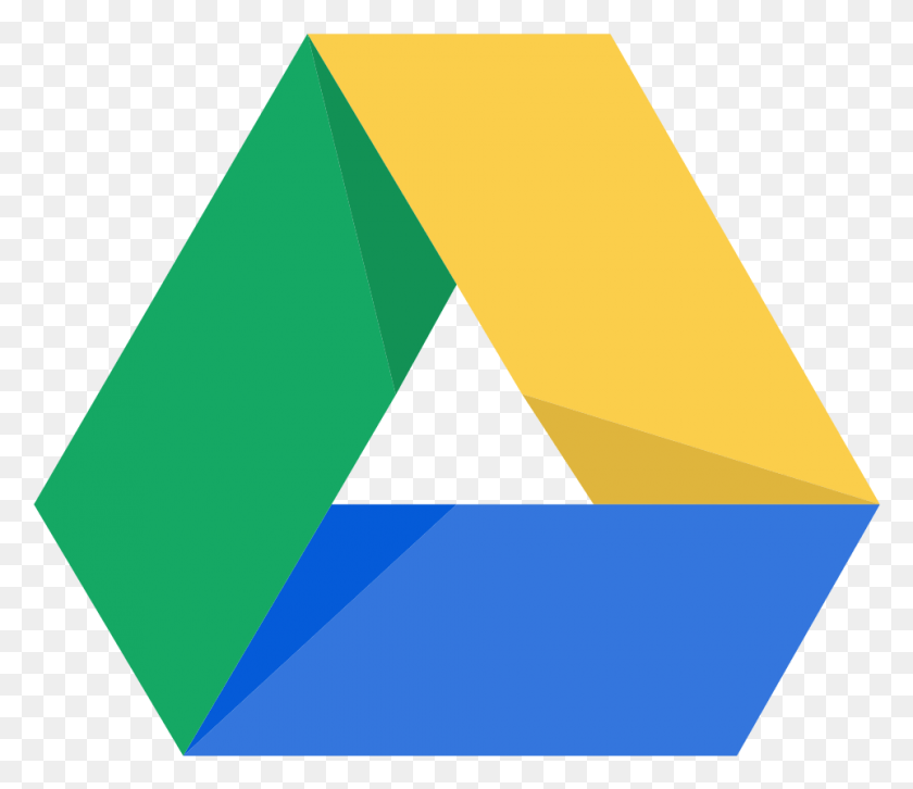 962x822 Google Drive Google Drive Logo, Triangle, Graphics HD PNG Download