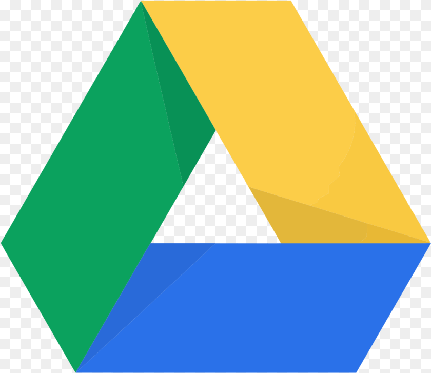 Google Drive Logo No Background, Triangle PNG