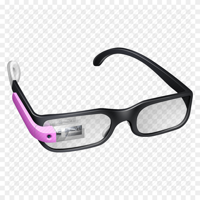 1024x1024 Google Glass Значок Google Glass, Очки, Аксессуары, Аксессуар Hd Png Скачать