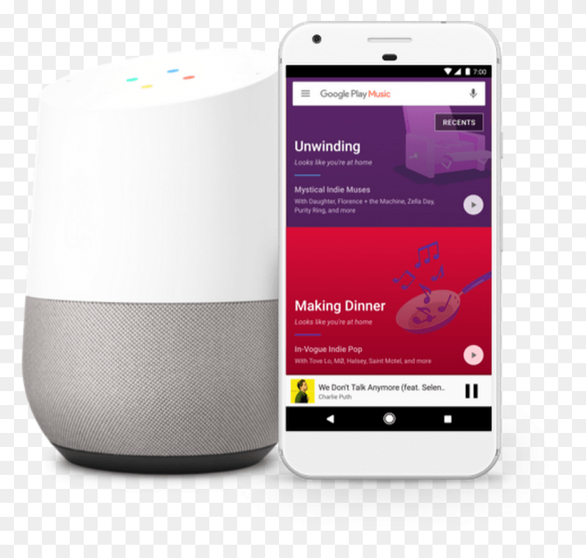 1000x948 Google Home Device Ok Google Play Music, Mobile Phone, Phone, Electronics HD PNG Download