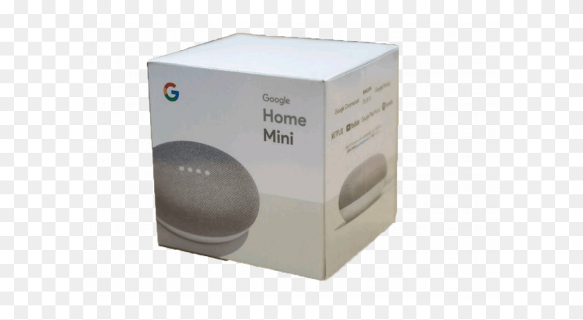601x401 Google Home Mini Speaker Portable Smart Speaker With Google Home Mini Packaging, Box, Carton, Cardboard HD PNG Download
