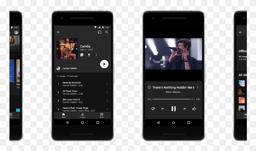 811x456 Google Launches Youtube Music App To Tackle Apple And Google One, Mobile Phone, Phone, Electronics HD PNG Download