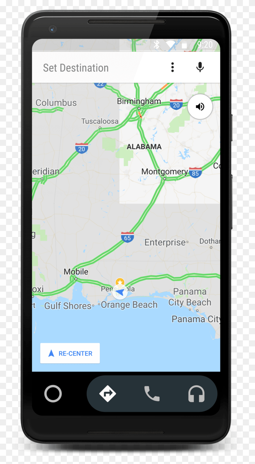 765x1467 Descargar Png Google Maps En Android Auto Map, Teléfono Móvil, Teléfono, Electrónica Hd Png