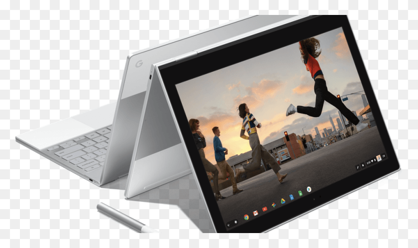 950x534 Google Pixelbook Is The Chromebook That Will Make Your Google Pixelbook, Person, Human, Computer HD PNG Download