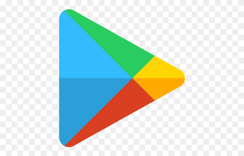 435x479 Google Play Icon Logo, Triangle, Arrowhead HD PNG Download