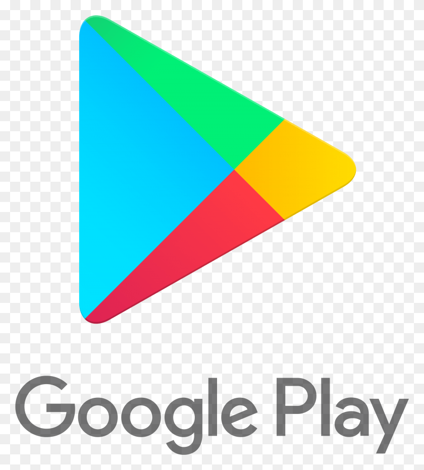 2808x3137 Логотип Google Play Фото Логотип De Play Store, Треугольник Hd Png Скачать