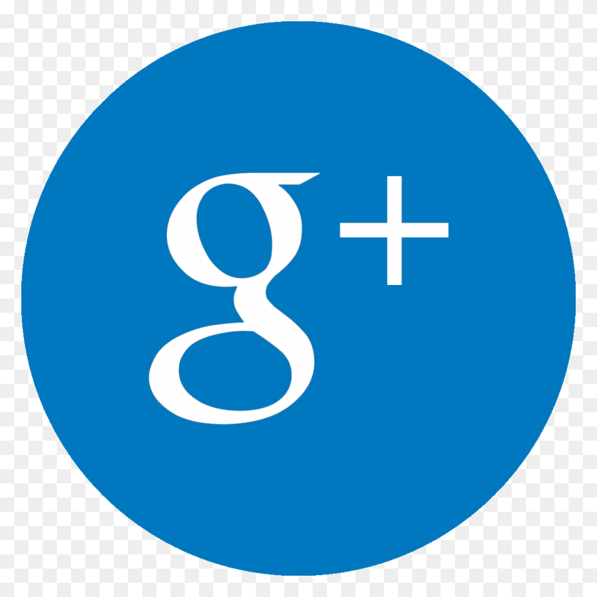 1024x1024 Google Plus Blue Logo Icon Of Contact Us, Alphabet, Text, Symbol HD PNG Download