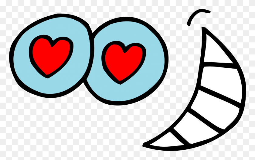 2429x1462 Googly Eyes Valentine 16 Heart Eyes Clip Art, Label, Text, Sticker HD PNG Download