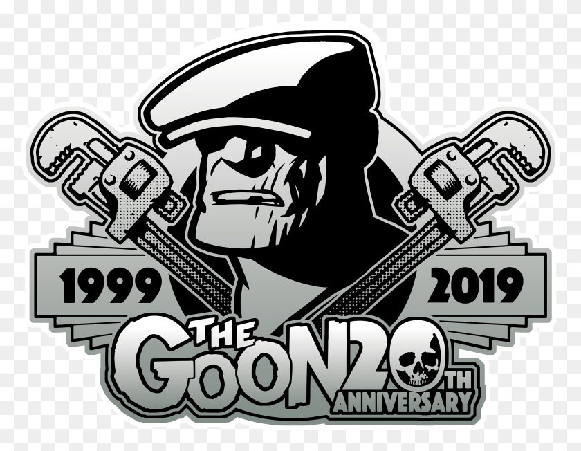 3001x2281 Goon Logo Color Copy Goon Comics 2019, Tool, Chain Saw HD PNG Download