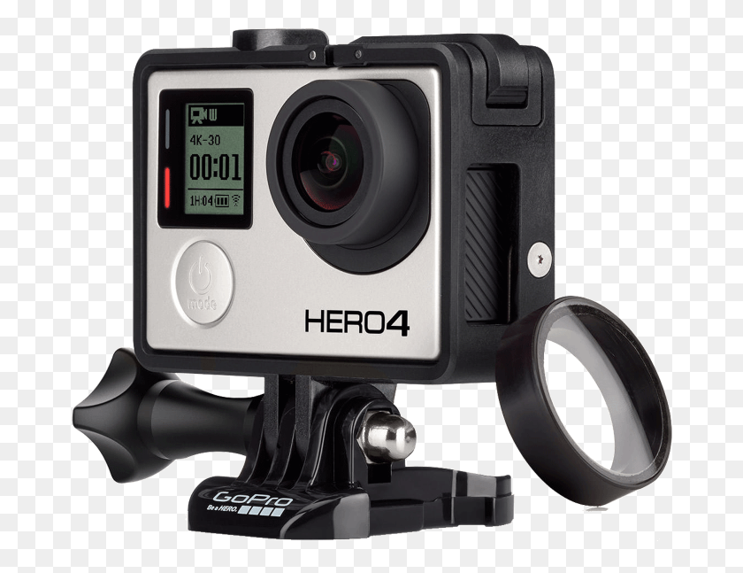680x587 Gopro Hero 4, Camera, Electronics, Video Camera HD PNG Download