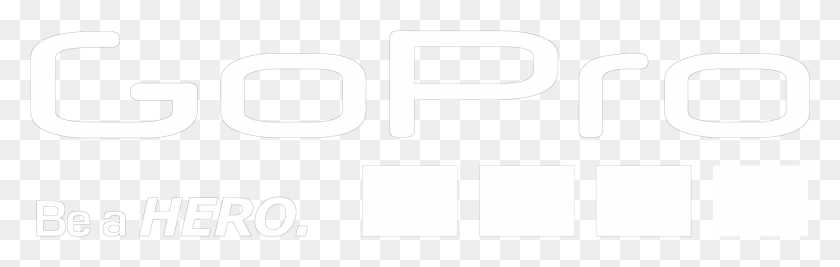 2004x534 Gopro Logo Gopro Logo White, Symbol, Trademark, Text HD PNG Download