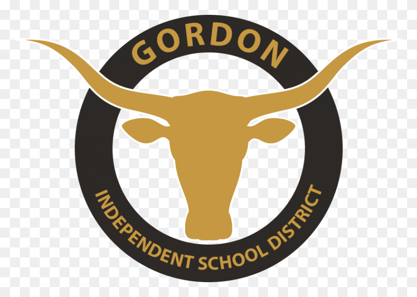 821x569 Gordon Longhorns Logo Distrito Escolar Independiente De Azle, Longhorn, Ganado, Mamífero Hd Png