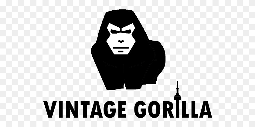 558x359 Gorilla And Text Logo Jenny Made Batman, Stencil HD PNG Download