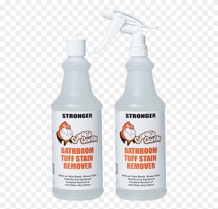 451x745 Gorilla Bathroom Tuff Stain Remover Bottle, Tin, Label, Text HD PNG Download