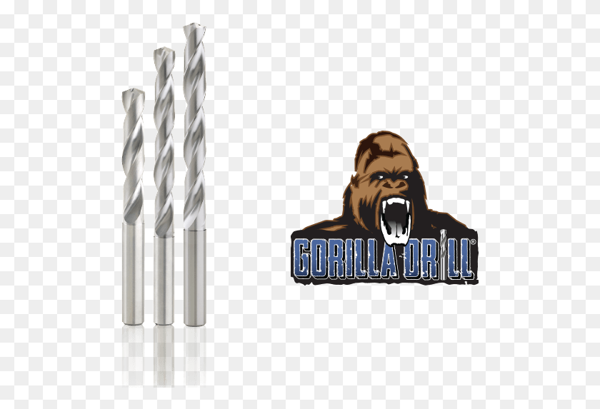 501x513 Gorilla Dril Lineup And Logo Monkey, Arrow, Symbol, Person HD PNG Download