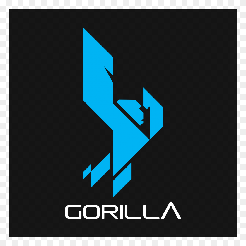 2400x2400 Gorilla Logo Transparent Gorilla Energy Drink Logo, Symbol, Trademark, Metropolis HD PNG Download