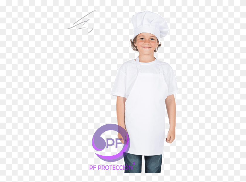 384x562 Gorro De Cocinero Infantil Illustration, Person, Human, Sleeve HD PNG Download