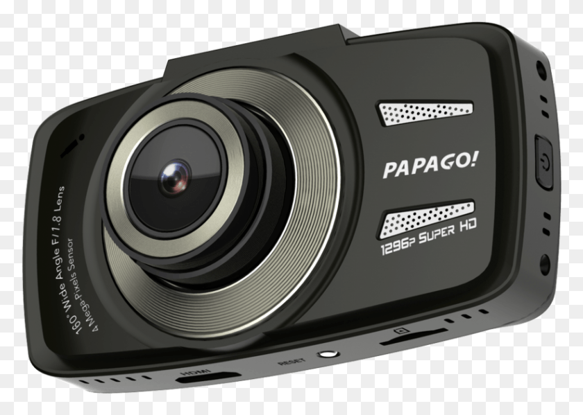 821x568 Gosafe 550 Dash Camera Papago Gosafe 550 Dash Cam, Electronics, Digital Camera HD PNG Download