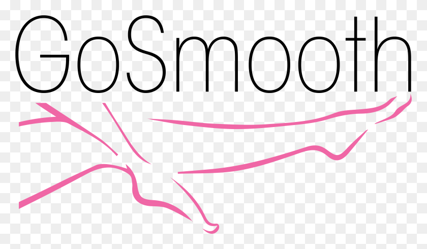 4743x2617 Gosmooth Logo, Text, Bow, Label HD PNG Download