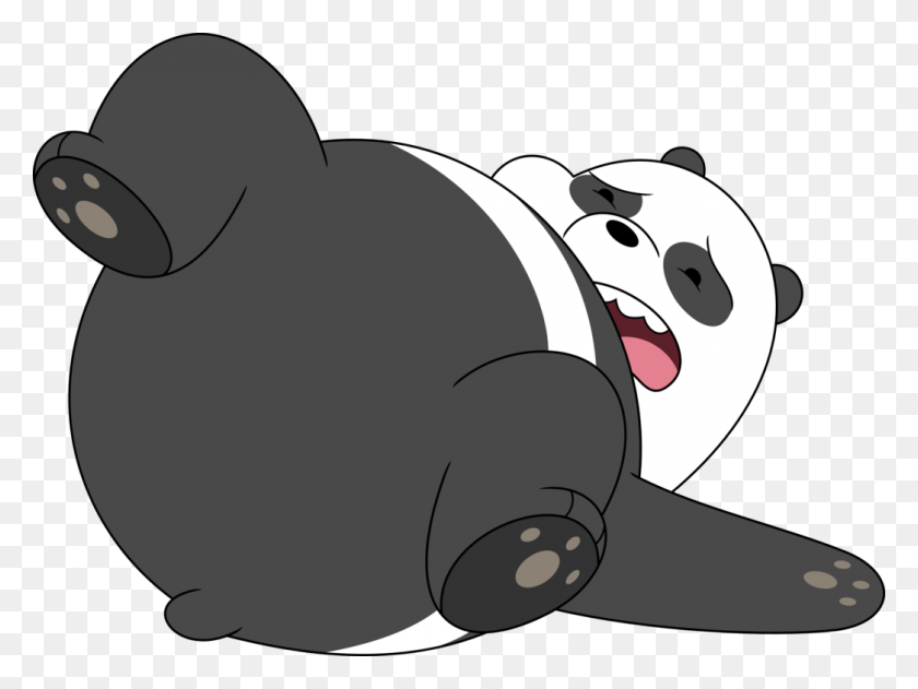 1045x765 Got A Down By Porygon Z On We Bare Bears Vectors, Animal, Mammal, Rabbit HD PNG Download