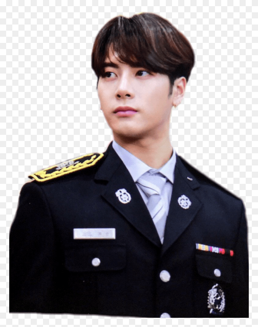 781x1009 Got7jackson Jackson Jacksonwang Wangjiaer Military Officer, Tie, Accessories, Accessory HD PNG Download