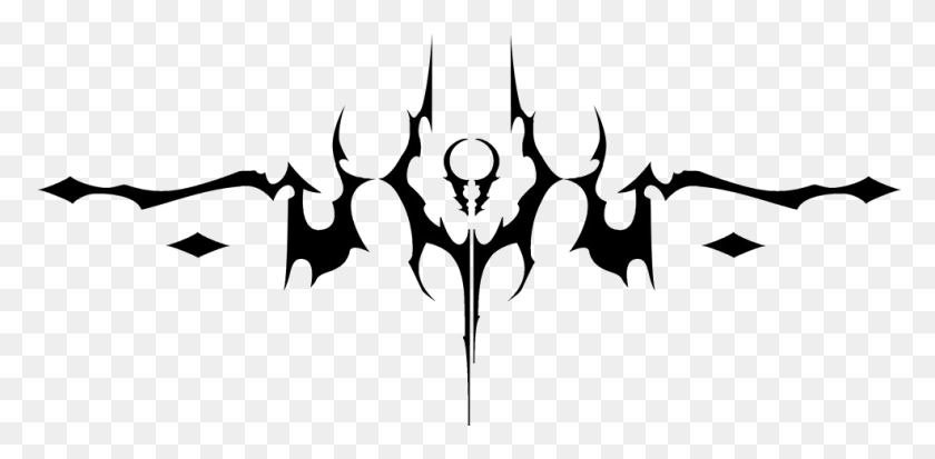 986x447 Goth Tattoo High Quality Image Legacy Of Kain Symbol, Accessories, Accessory, Stencil HD PNG Download
