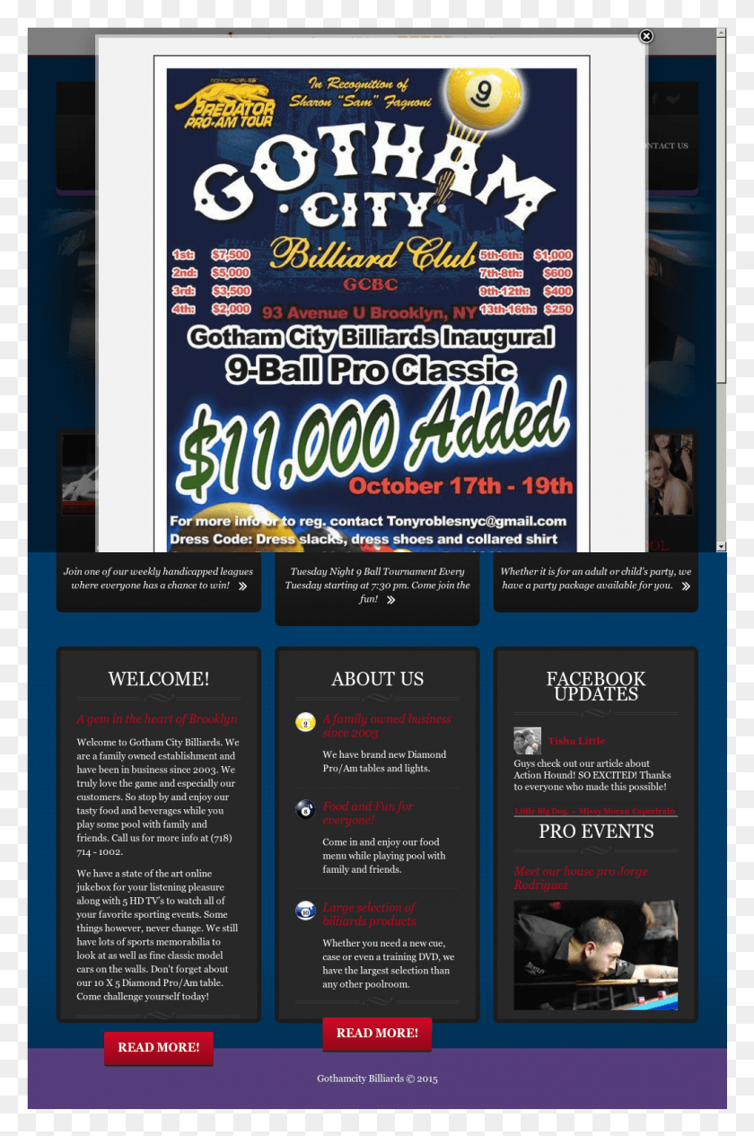 1025x1584 Gotham City Billiards Competitors Revenue And Employees Flyer, Poster, Paper, Advertisement HD PNG Download